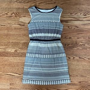 LOFT Sleeveless Patterned Dress